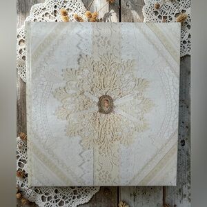 RARE Kathy Orr C.R. Gibson Photo Album WP 22-37 Victorian Cameo NOS Boxed Set